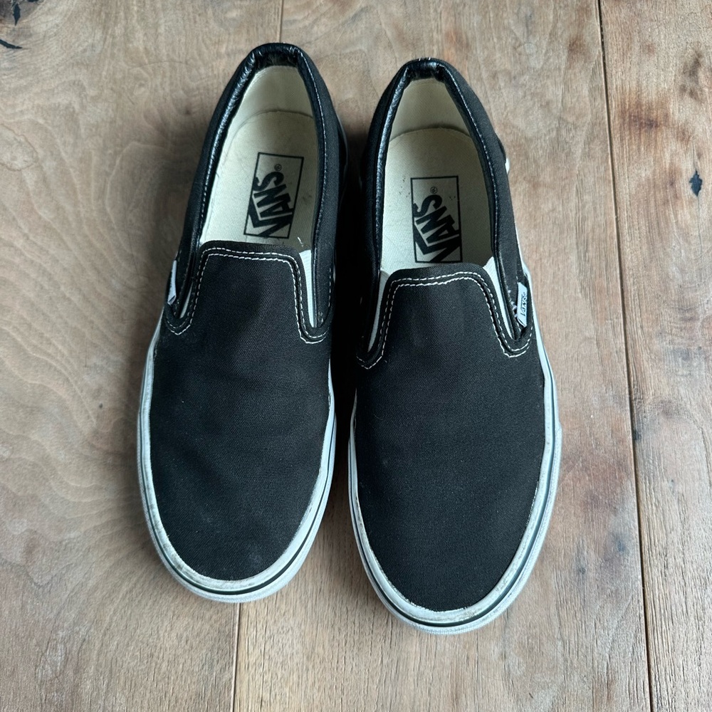 Vans Women’s Black Slip-On Shoes